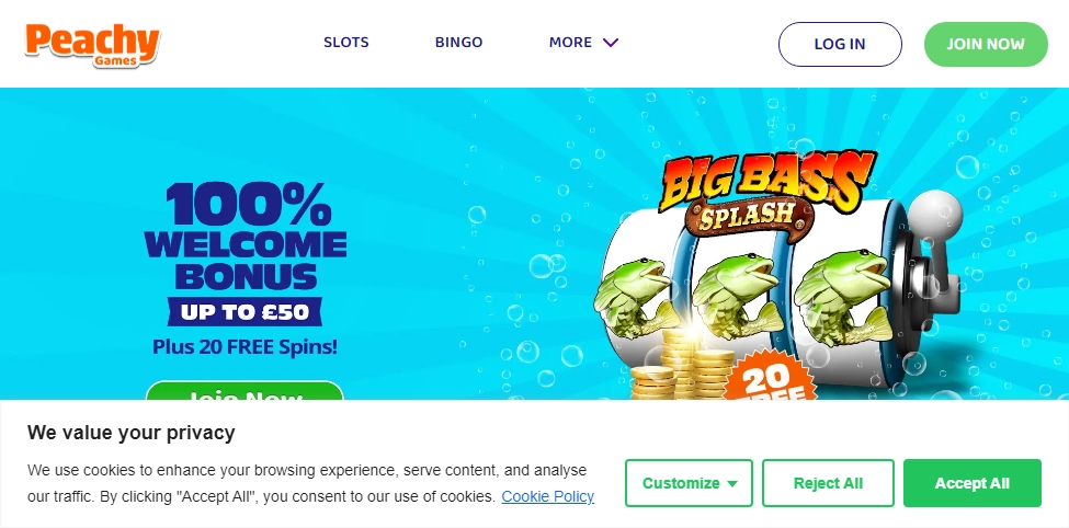 PeachyGames Casino