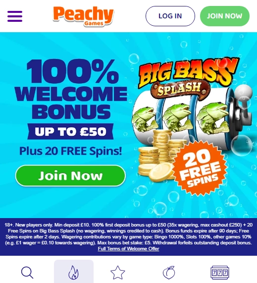 PeachyGames Casino